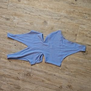 NWOT American Eagle open side bodysuit